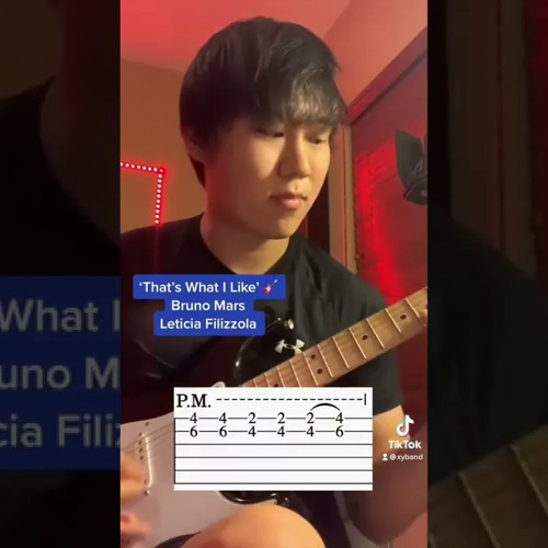 Bruno Mars - “That’s What I Like” Leticia Filizzola Guitar Cover