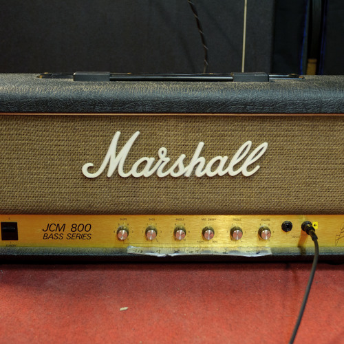 1985 Marshall JCM 800 Bass series model 1992 (super bass) 100W overdrive sample