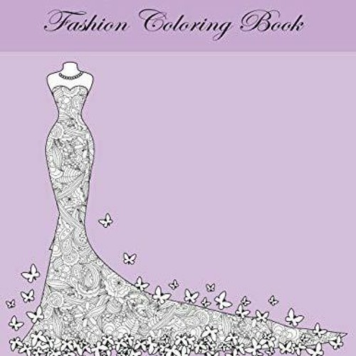 PDF Book Wedding Dresses And Gowns Fashion Coloring Book Beautiful Dresses Adult Coloring Book