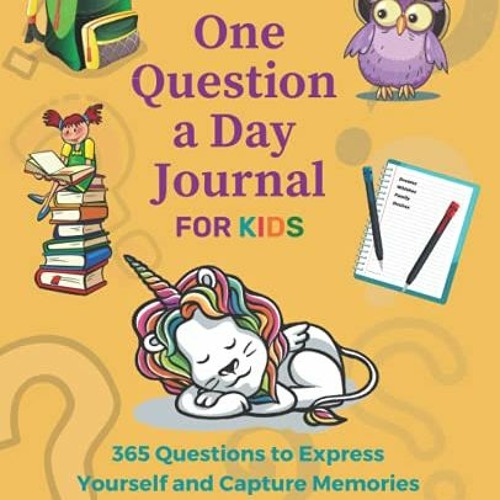 ( G8r ) One Question a Day Journal For Kids 365 Questions to Express Yourself and Capture Memories