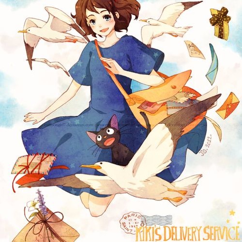 Ghibli Studios (Kiki's Delivery Service ) — Umi No Mieru Machi