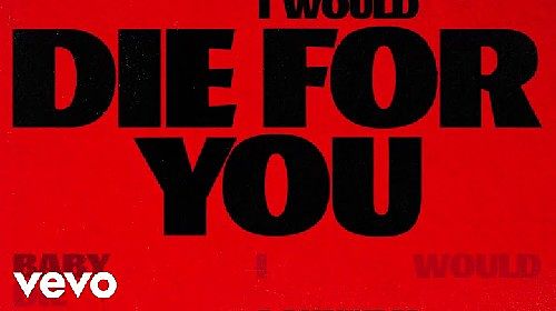 The Weeknd Ariana Grande - Die For You Remix Lyric Video